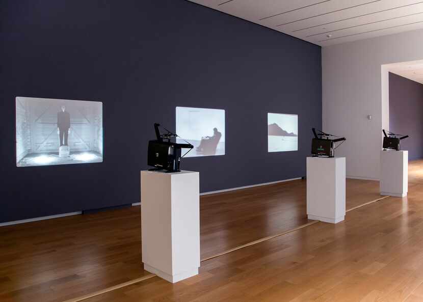 Films by Bas Jan Ader and Jack Goldstein are projected at a current exhibition at the Modern...