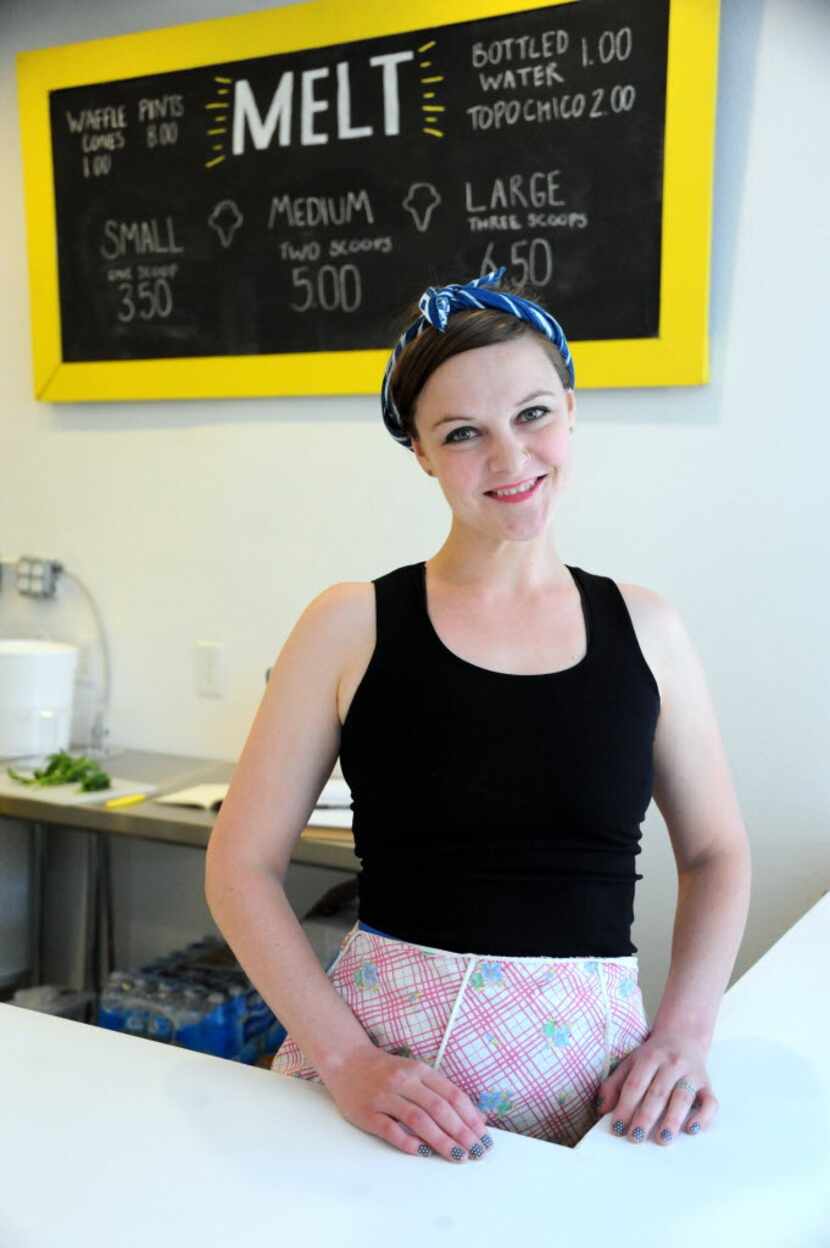 Owner of Melt Ice Creams Kari Seher first noticed her love of food when working as a...