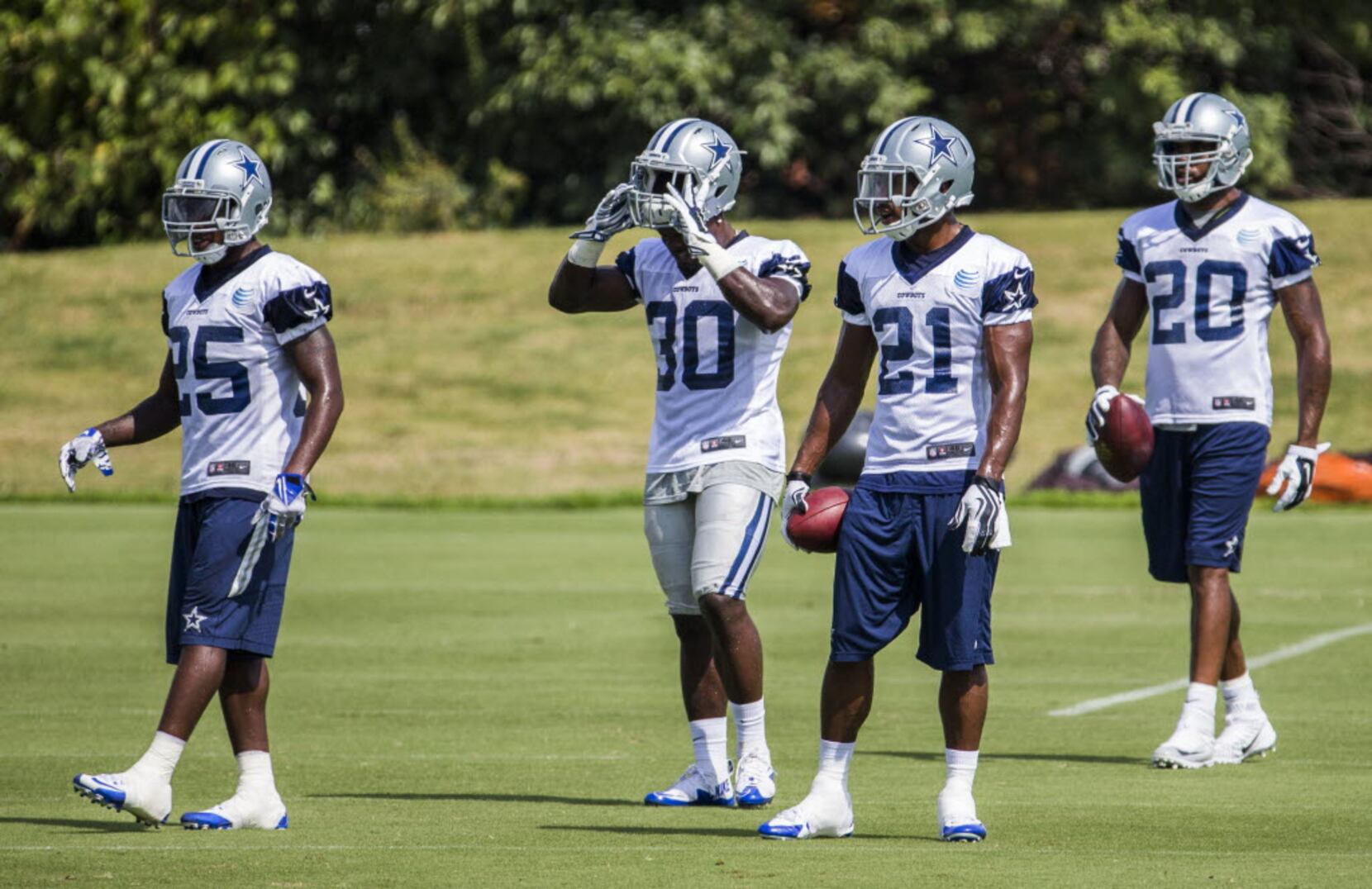 Jon Machota on X: Dallas Cowboys themed jerseys at tonight's