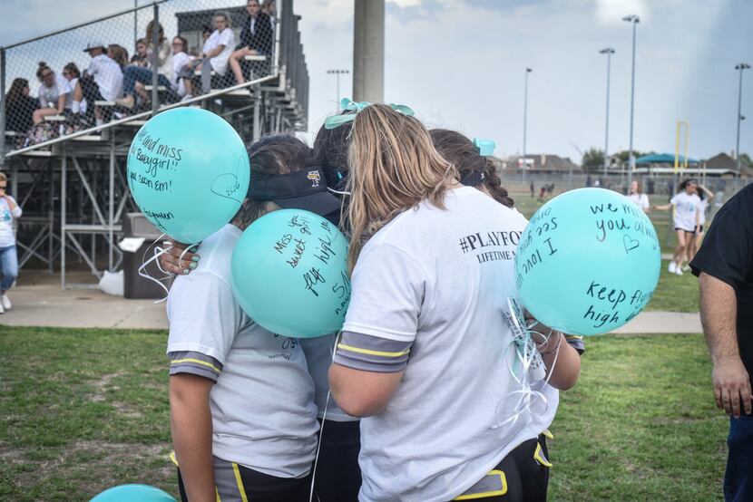 The Forney softball team held PlayforEm night on Monday, March 26, 2018, paying tribute to...