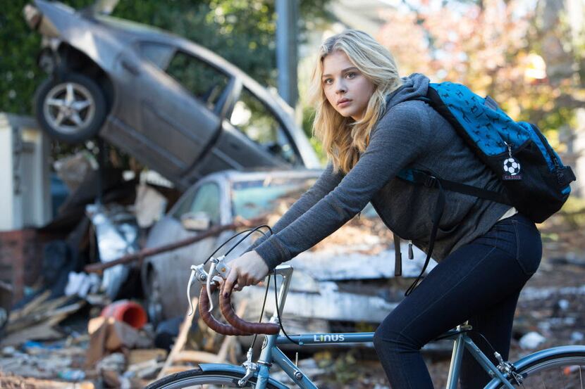Chloe Grace Moretz as Cassie Sullivan in the Columbia Pictures release, "The 5th Wave." The...
