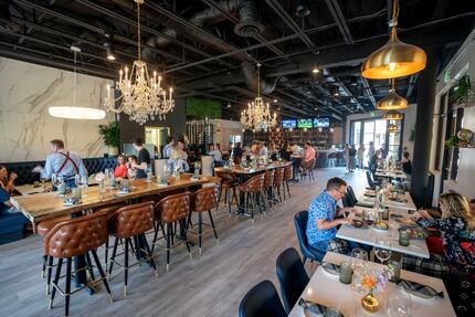 The Barrel is a new upscale restaurant in Bartonville Town Center.