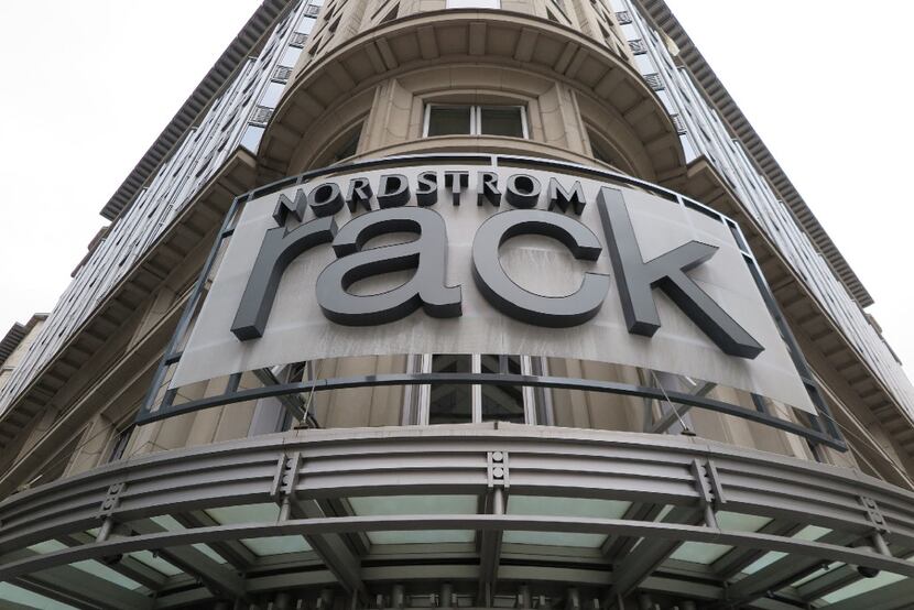 View of a Nordstrom Rack store, an outlet branch of the US-American department store chain...