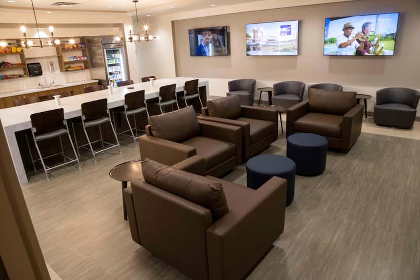 The new EMS lounge at Frisco Medical City in Frisco on Wednesday, July 5, 2023. The lounge...