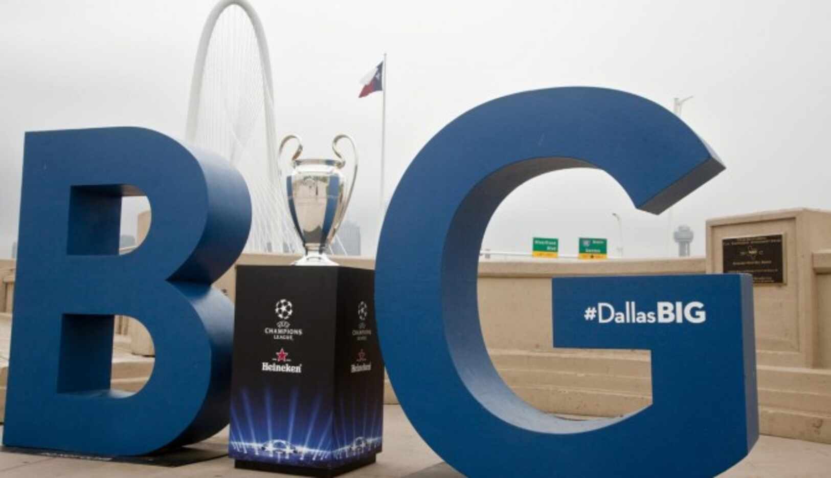 El trofeo de la Champions visita Dallas este fin de semana. (GETTY IMAGES/PETER LARSEN)
