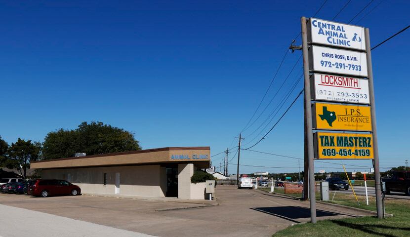 Cedar Hill Mayor Rob Franke and a business partner own this strip shopping center at the...
