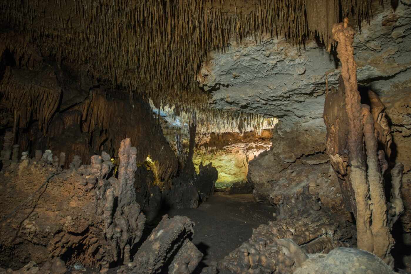 The Faulkner Ranch has a system of caverns under the property.