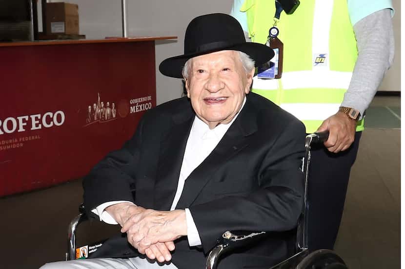 Ignacio López Tarso, de 97 años, es una leyenda del cine mexicano.