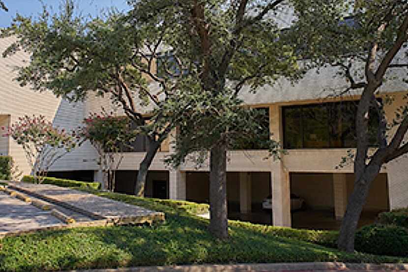 The Decker Hills office campus overlooks the Las Colinas Country Club in Irving.