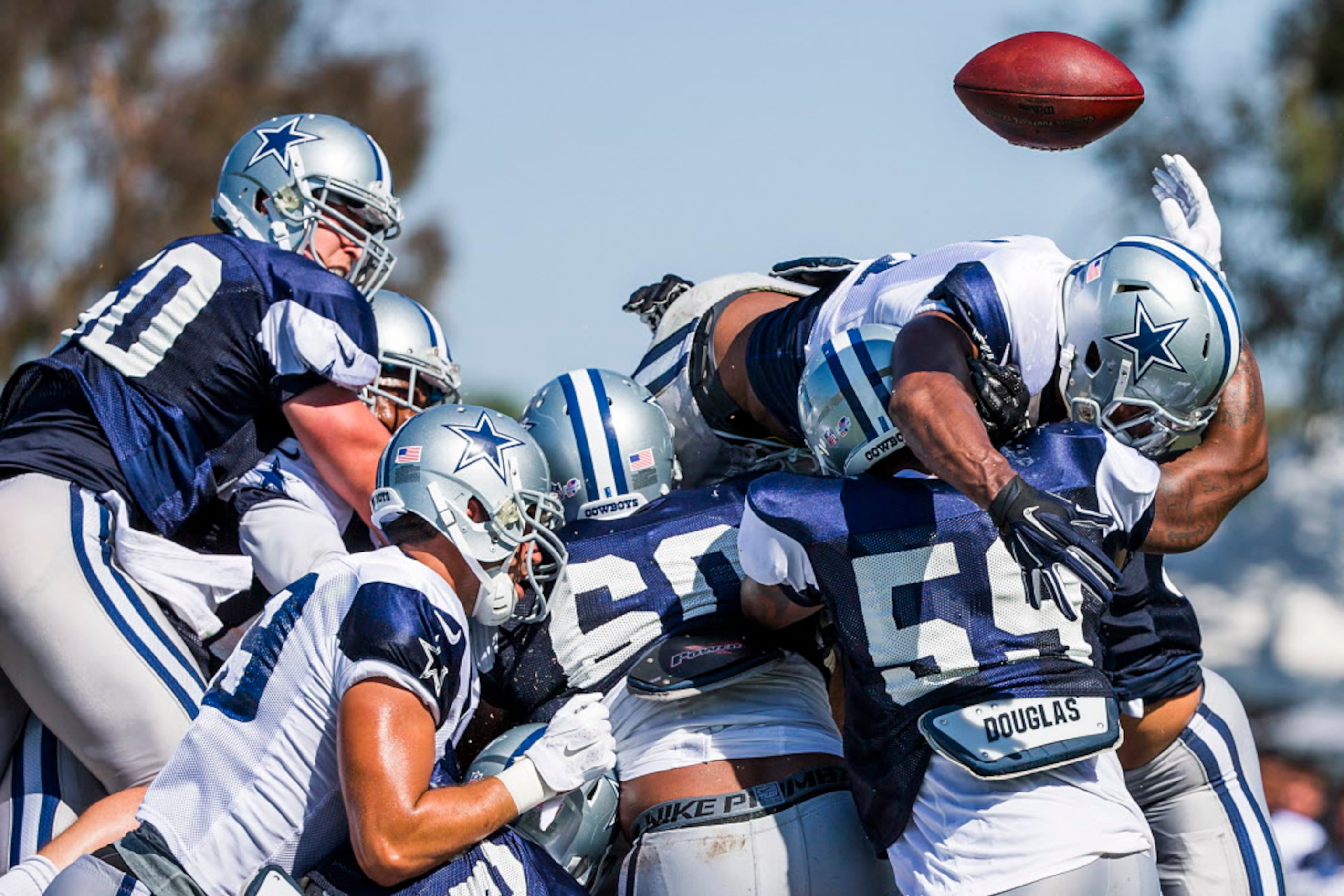 David Irving, Jason Witten interviews strike different tones