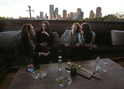 Like Vidorra, Stirr restaurant and bar in Deep Ellum has a second-floor patio with views of...