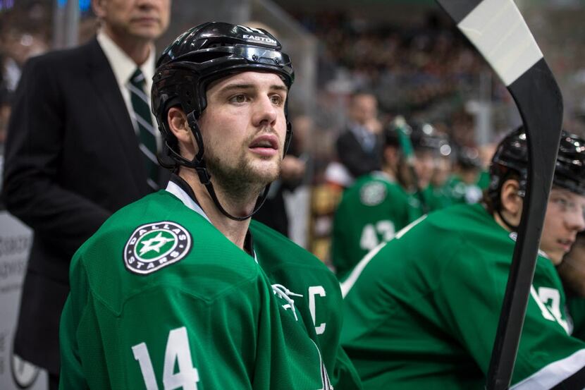 Jamie Benn. He could've left. Last year he could've gone to a different team, but (after a...