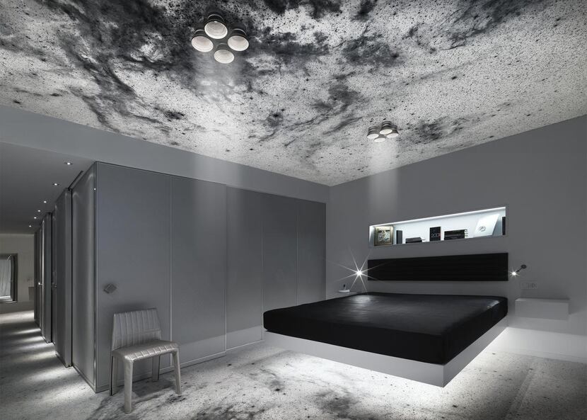 Enjoy a  stellar  slumber in the sleeping module of the new Space Suite at the Kameha Grand...