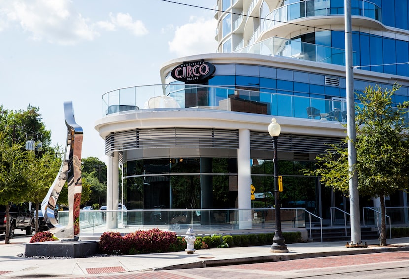 Circo restaurant on McKinney Avenue on Wednesday, Aug. 15.