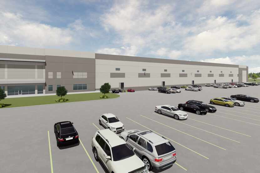 VanTrust Real Estate's new warehouse in DalParc Logistics Center is more than 1 million...