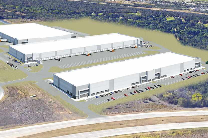 International Logistics Center will have three buildings.