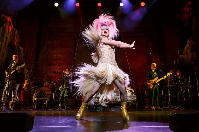 Euan Morton stars as Hedwig in Hedwig and the Angry Inch at AT&T Performing Arts Center.