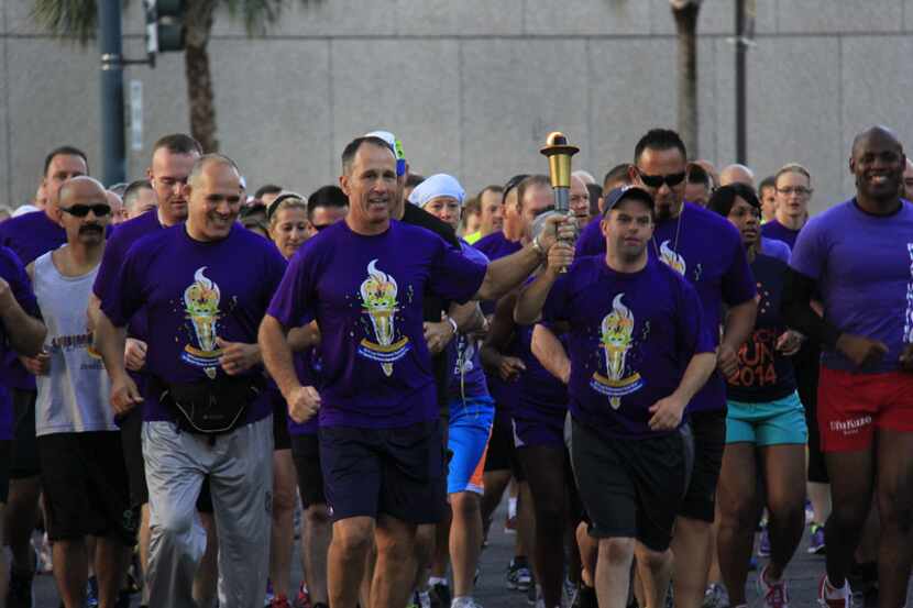  2014 Torch Run in New Orleans 