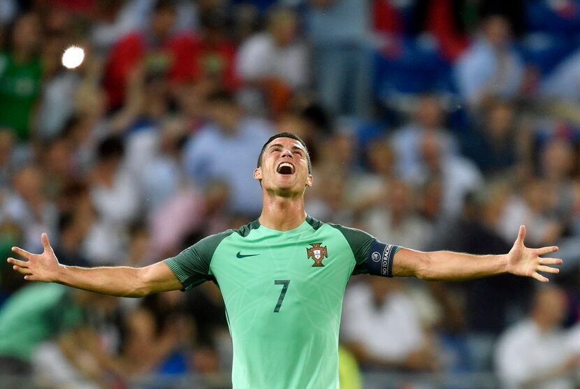 CR7 es la pieza fuerte de Portugal en la Eurocopa. Foto AP