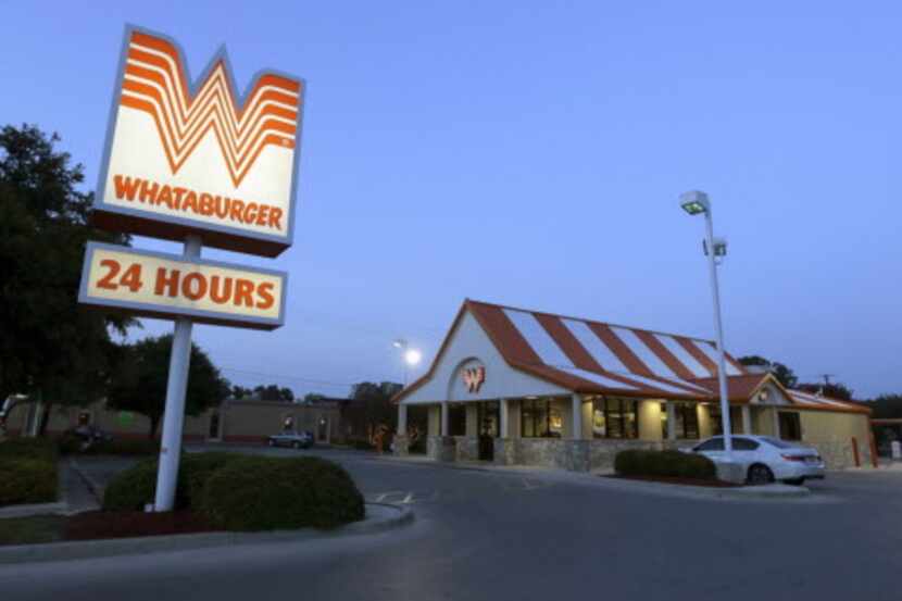 An off-duty deputy in Harris County shot a robbery suspect at a Whataburger in Spring.