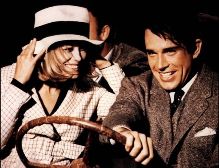 Faye Dunaway and Warren Beatty in Bonnie and Clyde