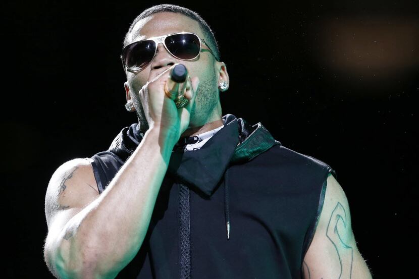 Nelly performs at American Airlines Center in Dallas, on Thursday, May 14, 2015. 