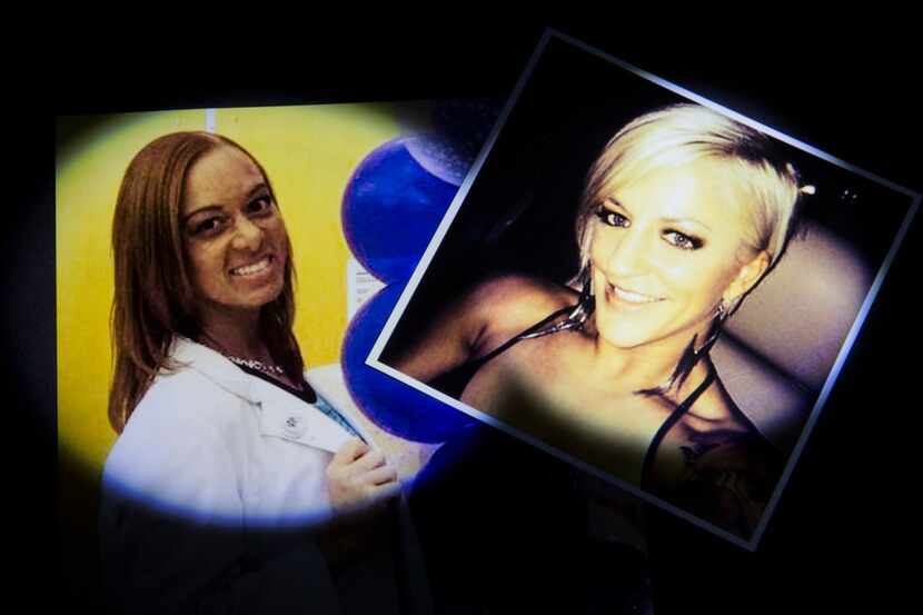 Nurses Iyisha Keller (left) and Patricia Norman both overdosed and died after injecting...