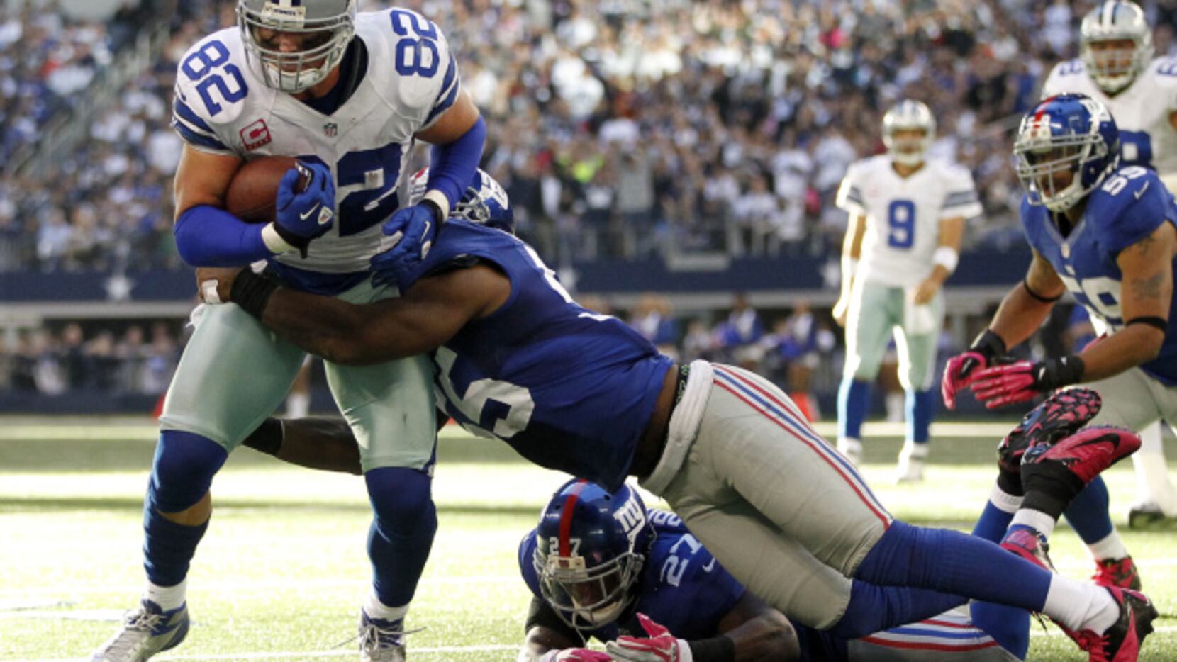 Dallas Cowboys v New York Giants Thanksgiving game sets NFL