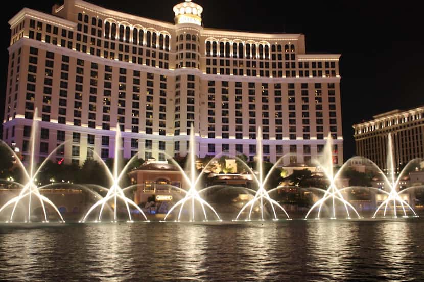 The Fountains  of Bellagio now swirl to Bruno Mars’ “Uptown Funk.”