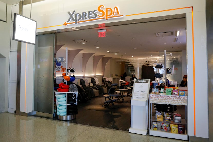 XpresSpa pictured inside Terminal A, Tuesday, Oct. 31, 2023, at DFW International Airport.