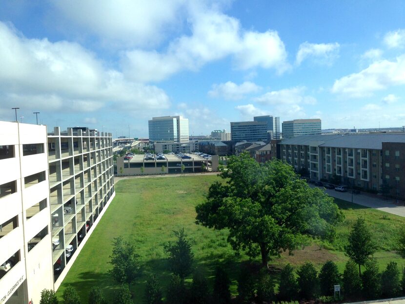 The buildings would be constructed on vacant land in Legacy Tower Center.