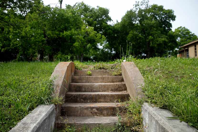 An empty lot on Church Street in the historic Tenth Street district of Dallas (Tom Fox/The...