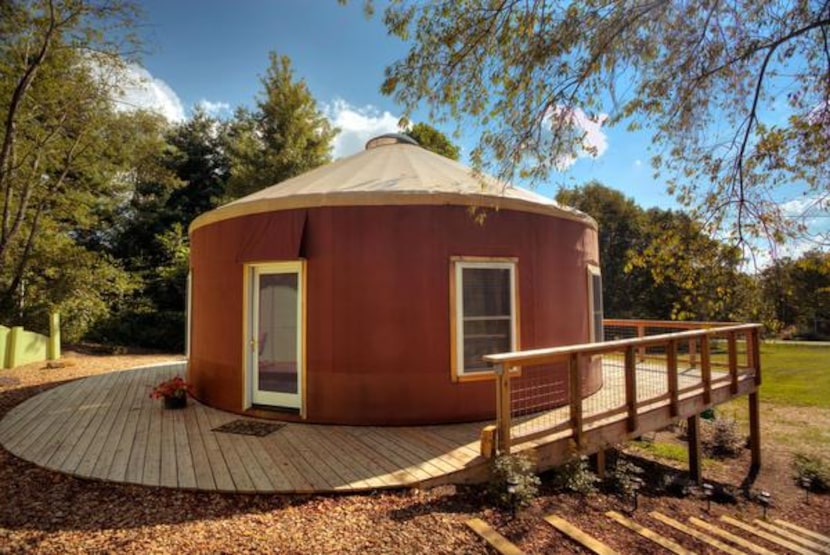 
Unique Floyd lodging includes Hotel Floyd, an art gallery, local farms and Yurt Lodging's...