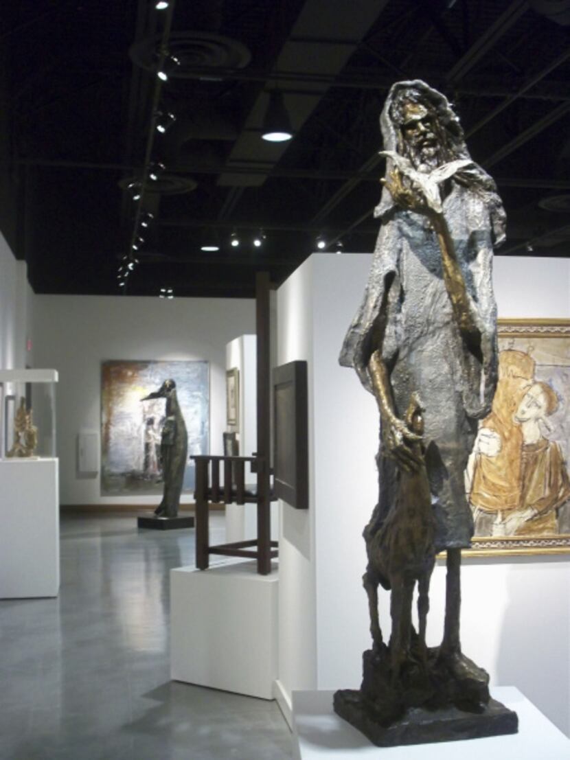 The Judaica gallery at the Museum of Biblical Arts in Dallas