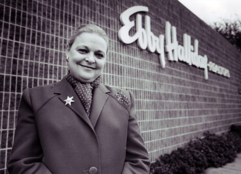 Mary Frances Burleson posed for a photo on Feb. 20, 1989.