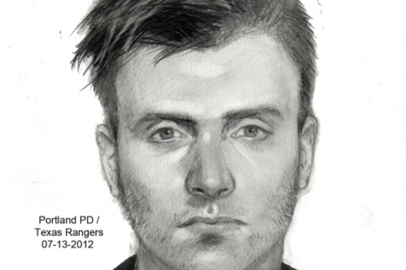 Portland, Texas, police released this sketch of the man believed to have shot a lesbian teen...