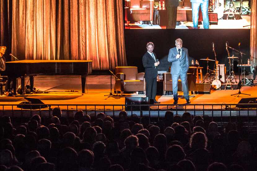 Martin Short and Steve Martin perform at Verizon Theatre in Grand Prairie on April 8.