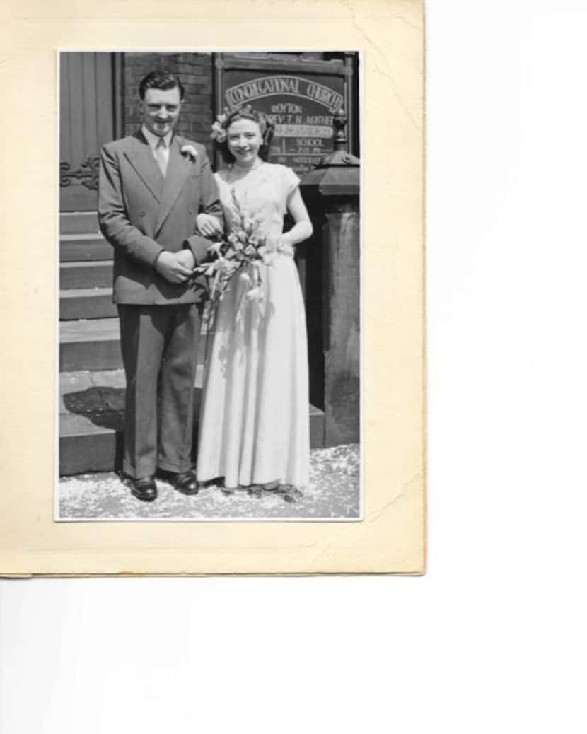 
Dennis King married his late wife Doreen in September 1951.
