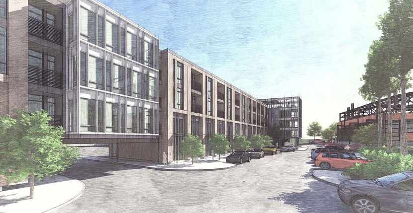 The Commerce Street project will include apartments, retail and office space..