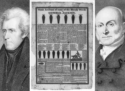 President John Quincy Adams was challenged by "Old Hickory," war hero Andrew Jackson. The...