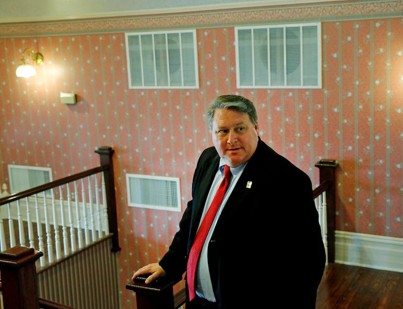 
Wylie Mayor Eric Hogue, who was appointed chair of the F.O. Birmingham Memorial Land Trust...