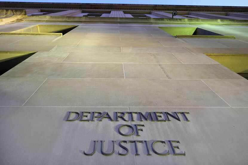 La jefatura del Departamento de Justicia en Washington. La administración de Trump ha dado...