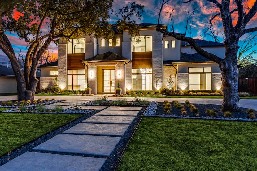 The five-bedroom custom home at 4522 Willow in Dallas will be open from 2 to 5 p.m. on March...