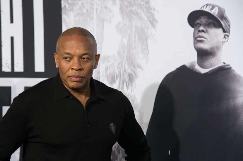 Dr. Dre, shown here at the L.A. premiere of   "Straight Outta Compton," has some masterful...