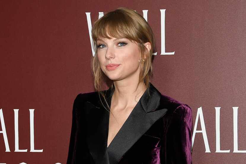 Taylor Swift attends a premiere for the short film "All Too Well" in New York on Nov. 12,...