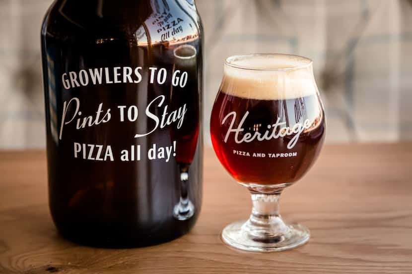 Heritage Pizza and Taproom is a new growler bar and pizzeria in The Colony. It is now open.