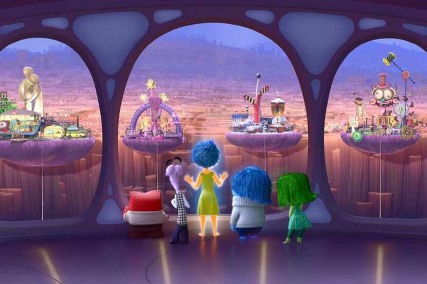  A scene from Inside Out. Courtesy of Pixar.