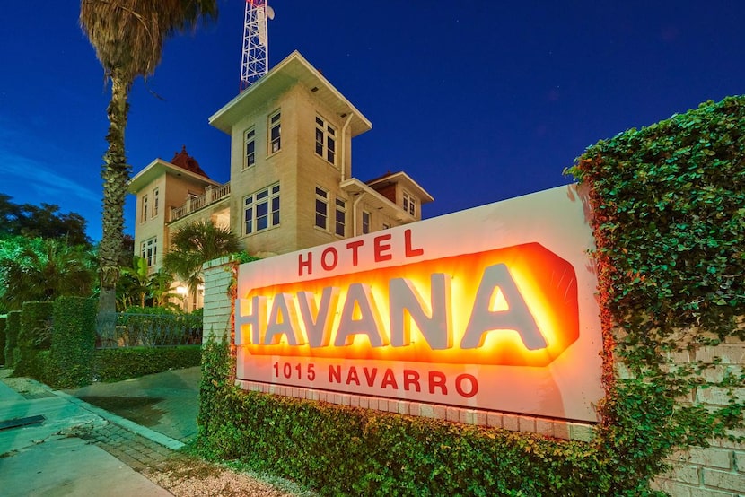 
Hotel Havana overlooks San Antonio’s River Walk.
