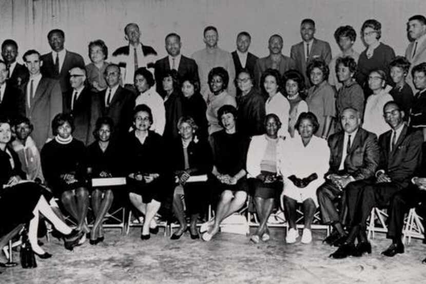 
Members of the West Irving Improvement Association gather for a group photo in 1964. The...