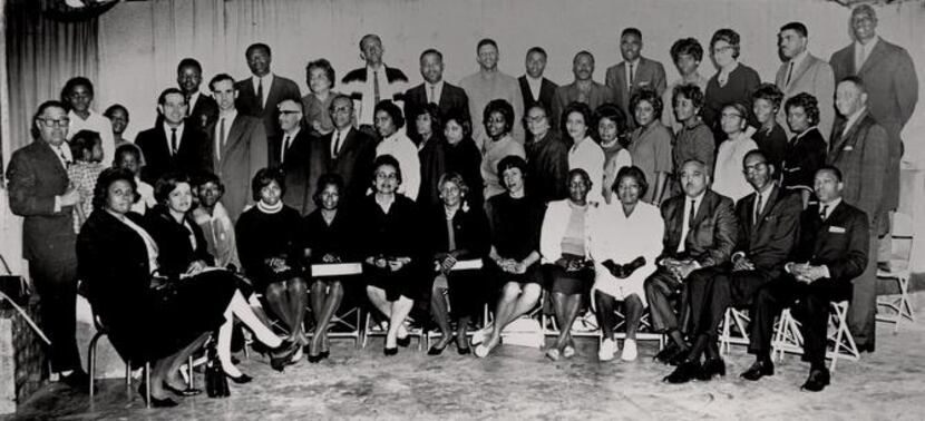 
Members of the West Irving Improvement Association gather for a group photo in 1964. The...